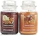 Produktbild Offizielles Yankee Candle Set 2 seltene groß Gläser Apple Cobbler & Brilliant Herbst