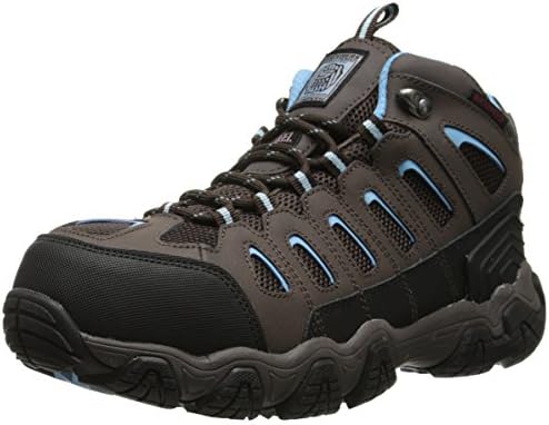 Skechers Work Blais-EBZ Hiking Shoe, Brown, 6 M US