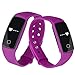 Produktbild peipei Smart Smart Armband Herzfrequenz Monitor Armband Fitness Track, violett