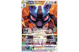 HEART FOR CARDS Lucario VSTAR SWSH 291 - Scheda singola - Inglese + Heartforcards® Toploader