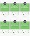 NEW VEGAN FACIAL SHEET MASK Green Tea Facial Sheet Masks (Set of 6) - For Clearer, Brighter Skin - Best Gift Set - Great for Blackhead and Wrinkle Removal - Anti Oxidant + Detoxifying + Cleansing | Alternative to Korean Masks