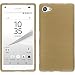 Produktbild PhoneNatic Case für Sony Xperia Z5 Compact Hülle Silikon gold brushed + 2 Schutzfolien