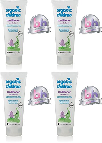 (4 PACK) - Green People - Childs Conditioner - Lavender | 200ml | 4 PACK BUNDLE
