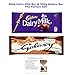 Produktbild 360g Dairy Milk Bar and 390g Galaxy Bar Massive Chocolate Bar Gift With Bonus Poem Postcard