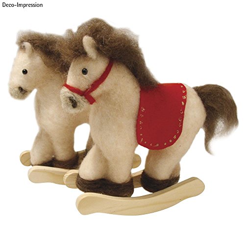 Rayher 3342600 Styropor-Pferd, 15×13,5 cm - 2