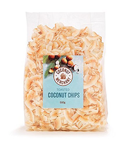 Coconut Merchant Copeaux de noix de Coco (Grillé 500g x1)