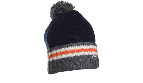 lacoste bobble hat