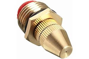 Kungfu Mall 1/2 Zoll Messing Einstellbare Sprinkler Garten Rasen Atomizing Wasser Sprühdüse Spray Nozzle