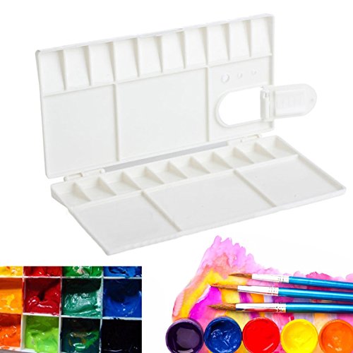 25 Mischpalette Malerei Aquarell Kunststofffarbe Palette