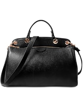 AB Earth , Damen Henkeltasche Braun braun L 30cm(11.8