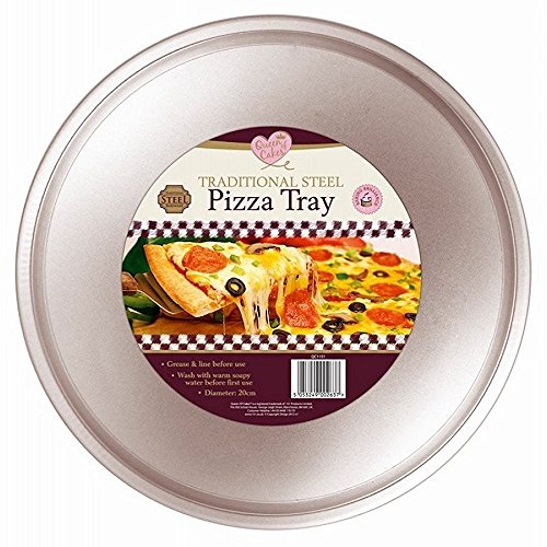 Preisvergleich Produktbild Traditionelle Stahl Pizzablech