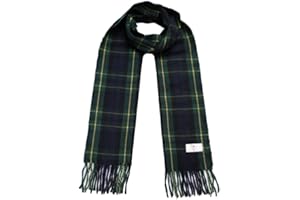 TG Thistle Gem Traditional Tartan Clan Scarves – Multicolor, super-soft Scottish Clan Tartan Scarf - Perfect for both Men and Women