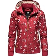 Ragwear Damen Winterjacke Outdoorjacke mit Kapuze Nuggie Rosa Gr. S