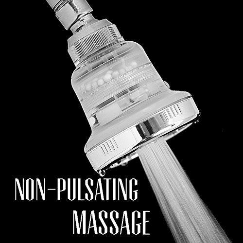 Hochdruck Duschkopf, Massage Regenfall Spray Duschkopf Verstellbar 3 Modi - 5