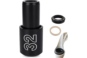 vbaxy Strumento di montaggio per guarnizione antipolvere Forcella antipolvere Driver per attrezzi di montaggio Fox Rockshox Forcella ammortizzata inferiore gamba 30 mm 32 mm 34 mm 35 mm 36 mm 38 mm 40