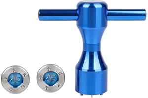 Gofotu Golf Weight 2pcs 5g/10g/15g/20g/25g/30g/35g/40g/45g Golf Weights Wrench Kit Fit Titleist Scotty Cameron Putter Newport (45g)