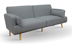 Astan Hogar Sofá Cama 3 Plazas, Tapizado Tela, Modelo Axel AH-AR40600GR