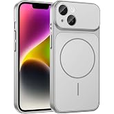 İPhone 15 ile Uyumlu 17 Pro G&ouml;r&uuml;n&uuml;ml&uuml; Magsafe Destekli Kablosuz Şarj &Ouml;zellikli Kamera Lens Korumalı Şık Metal G&ouml;r&uuml;n&uuml;ml&uuml; Telef