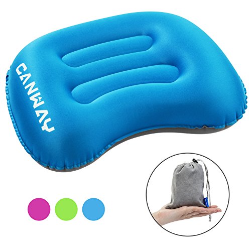 Preisvergleich Produktbild CANWAY aufblasbares Kissen leichtes Luftkissen selbstaufblasbares Kissen