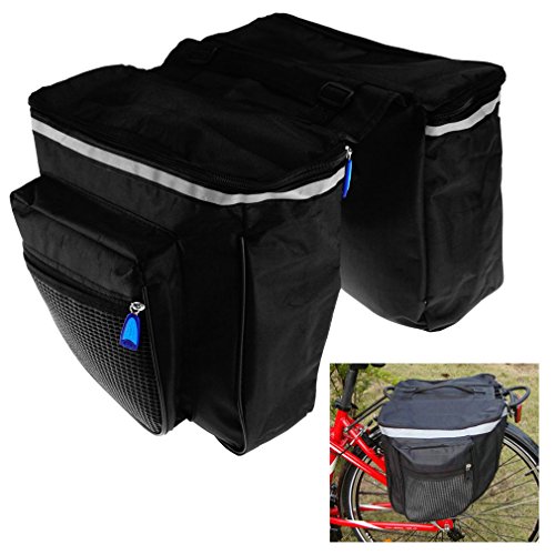 Preisvergleich Produktbild Fahrrad Schwanz Sitz Double Side Rear Rack Fahrradtasche