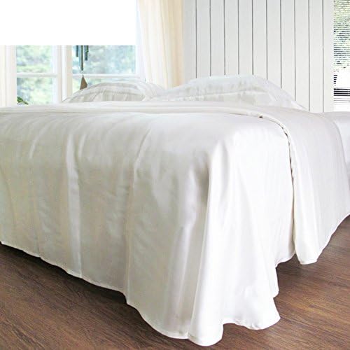 Silk Satin Bed sheet/Simple solid-colored sheets-B 180*220cm(71x87inch)