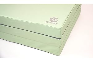Jeflex - Matelas gymnastique pliable 210 x 100 x 8 cm fabriqué en Allemagne/Tatami judo portable/matelas pliable peu encombrant et tapis de yoga/tapis de gym enfant pour chambre d'enfant