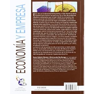 Matemáticas para la economía y la empresa (Economía Y Empresa)