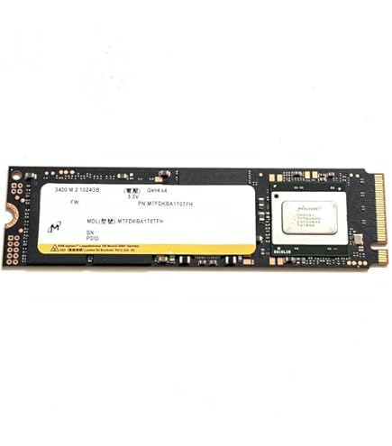 Micron 3400 512 GB Solid State Drive - M.2 2280 Internal - PCI