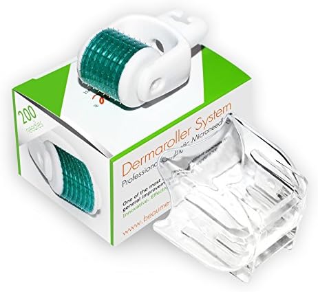 BEAUME® attachment with 200 round needles made of medical stainless steel for all BEAUME® Dermaroller with replaceable attachment, the original, needle length:1.00mm