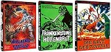Anolis Hardbox Series Limited 90er Edition - KAIJU CLASSICS - KING KONG GEGEN GODZILLA + FRANKENSTEINS H�LLENBRUT + DIE BRUT DES TEUFELS DVD Cover C - Tomoko Ai Akihiko Hirata, Akihiko Hirata, Reiko Tajima, Barbara Lynn, Hiromi Matsushita Masaaki Daimon, Hiroshi Ishikawa, Toshiaki Nishizawa, Kunio Murai Katsuhiko Sasaki