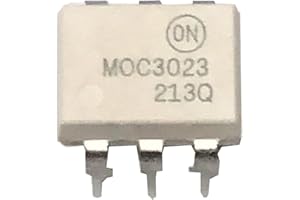 TEKLIFE TEKLIGHT MOC3023 - MOC 3023 FOTOACCOPPIATORE ONSEMI MOC3023 DIP-6 OPTOISOLATORE 6-Pin DIP Triac Driver Uscita 400 V PICCO ON SEMICONDUCTOR 100% NUOVO ed ORIGINALE