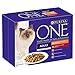 Produktbild Purina One Adult Fleisch mit Chicken & Beef Pouch 8 x 85g