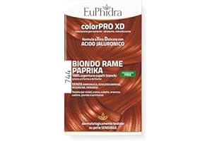 Euphidra - Euphidra ColorPro XD Tinta per Capelli Colore 744 Biondo Rame Paprika - 944025422