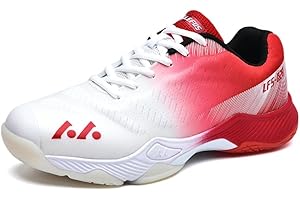 clofab Chaussures de badminton pour homme et femme - Antidérapantes et légères - Pour tennis, squash, volley-ball, handball