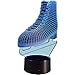 Produktbild Kreative 3D Rollschuhe Nacht Licht 7 Farben Andern Sich USB Adapter Touch Schalter Dekor Lampe Optische Täuschung Lampe LED Lampe Tisch Kinder Brithday Weihnachten Geschenke