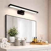 Leylek 8W 4200K LED Ayna ve Resim Apliği 40 cm 220V 720 L&uuml;men &ndash; Siyah G&ouml;vde, Doğal Beyaz Işık, Modern Duvar &Uuml;st&uuml; Aydınlatma (