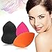 Chinatera 3PCs Makeup Sponge Blender Foundation Puff Drop-shaped Puff Gourd-shaped Puff Ramp Puff