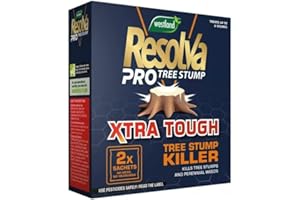 SOOLAR Resolva Xtra Tough - Bolsas para matar tocones de árbol, 2 x 100 ml con adhesivo de agradecimiento