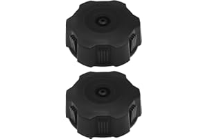 VGOL 2 tappi per serbatoio del carburante per moto, diametro interno 40 mm, in plastica nera, compatibili con 50 cc, 70 cc, 90 cc, 110 cc, 125 cc, ATV, quad a 4 ruote