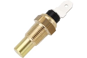 YINETTECH 1 Sensor de Temperatura del Agua de La Motocicleta OE: 34850-50A00 Sensor de Temperatura del Refrigerante Sensor de Temperatura del Ventilador del Radiador Compatible con Suzuki