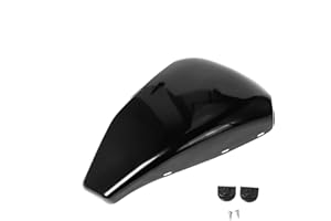 ByoBLu Tapa Lateral de batería Izquierda Compatible con Harley Sportster XL883 XL1200 1200 883 2004-2013