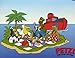 Produktbild Petzi und seine Freunde: Insel | Poster, Plakat