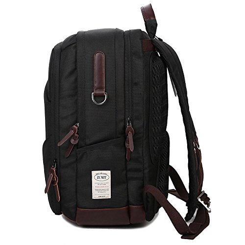 Zumit Anti Diebstahl Business Laptop Rucksack Wasserdicht Computer Notebook Tasche 14 zoll Stylisch Gepolstert Daypacks Damen Herren f  r Arbeit Schul