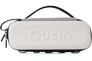 Étui de Protection OutIn en EVA, Étui de Voyage Rigide et Portable, Organisateur Étanche & Anti-Salissures pour l'Extérieur avec Poignée ou Suspension, Compatible avec OutIn Nano, Mino & Fino