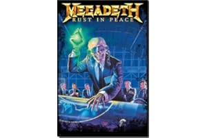 EMPIREPOSTER Megadeth — Rust in Peace — metalowa taśma plakat nadruk — rozmiar 61 x 91,5 cm