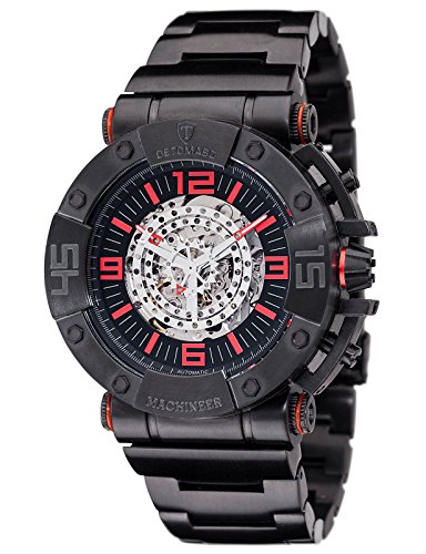 DETOMASO Herren-Armbanduhr Machineer Analog Automatik DT-ML102-A DETOMASO Herren-Armbanduhr Machineer Analog Automatik DT-ML102-A