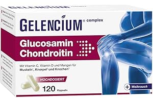 HEILPFLANZENWOHL GMBH Gelencium Glucosamin Chondroitin Hochdos.vit C Kps 120 stk