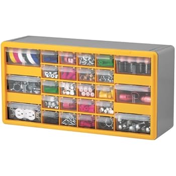 plastic parts storage hardware