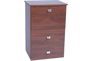 Liberoshopping Mobile ASSE da Stiro a Scomparsa con Ruote Multiuso Pratico con 2 cassetti e 1 Anta(noce)