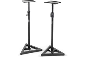 ONSTAGE On Stage SMS6000 Adjustable Monitor Stands (Pair)